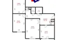 Appartement 3 chambres 77 m² Jodzina, Bélarus