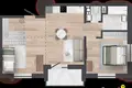 Apartamento 3 habitaciones 60 m² Kalodziscanski sielski Saviet, Belarús