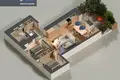 Apartamento 3 habitaciones 59 m² Vilna, Lituania
