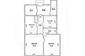 Apartamento 57 m² Kámieniets, Belarús