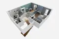 Apartamentos multinivel 3 habitaciones 83 m² Varsovia, Polonia