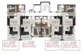 Mieszkanie 2 pokoi 55 m² Alanya, Turcja