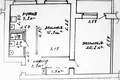Mieszkanie 2 pokoi 60 m² Mińsk, Białoruś