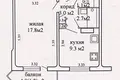 1 room apartment 34 m² Minsk, Belarus