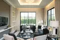 Complexe résidentiel Complex of villas with swimming pools and green areas, Bangkok, Thailand