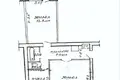 Mieszkanie 2 pokoi 48 m² Rzeczyca, Białoruś