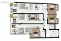 Квартира 2 спальни 82 м² муниципалитет Ларнака, Кипр