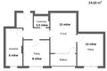 Apartamento 3 habitaciones 54 m² Varsovia, Polonia