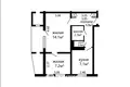 Wohnung 2 zimmer 38 m² Minsk, Belarus
