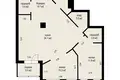 2 room apartment 83 m² Minsk, Belarus