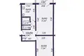 Квартира 2 комнаты 50 м² Минск, Беларусь