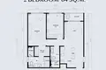 2 bedroom apartment 60 m² Choeng Thale, Thailand