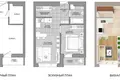 Mieszkanie 2 pokoi 42 m² Mińsk, Białoruś