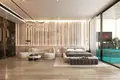 Kompleks mieszkalny New residence Peace Lagoons with swimming pools, a water park and a spa center, Al Wadi, Dubai, UAE