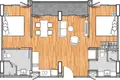 Wohnung 2 zimmer 78 m² Choeng Thale, Thailand