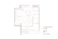 Piso independiente 2 habitaciones 60 m² Choeng Thale, Tailandia