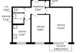 Apartamento 2 habitaciones 40 m² Minsk, Belarús