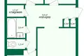 3 room apartment 64 m² Lida, Belarus