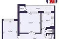 Wohnung 2 zimmer 58 m² Minsk, Belarus