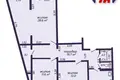 3 room apartment 83 m² Salihorsk, Belarus