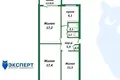 3 room apartment 63 m² Minsk, Belarus