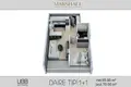 Apartamento 2 habitaciones 70 m² Mezitli, Turquía