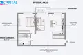 2 room apartment 56 m² Naujasis Lentvaris, Lithuania