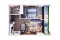 1 bedroom apartment 55 m² Batumi, Georgia
