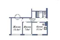 Apartamento 2 habitaciones 46 m² Baránavichi, Belarús