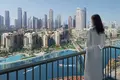 Residential complex New Palace Residence North with a panoramic view and restaurants directly on the promenade, Dubai Creek Harbour, Dubai, UAE