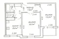 Appartement 2 chambres 51 m² Minsk, Bélarus
