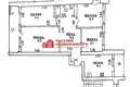 4 room apartment 73 m² Hrodna, Belarus