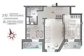 Квартира 2 комнаты 60 м² Могилёв, Беларусь