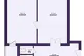 3 room apartment 67 m² Zaastraviecca, Belarus
