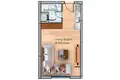 Studio 1 chambre 45 m² Trikomo, Chypre du Nord
