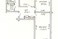 3 room apartment 65 m² Minsk, Belarus