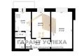 Квартира 2 комнаты 47 м² Мухавецкий сельский Совет, Беларусь