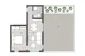 Appartement 1 chambre 80 m² Tivat, Monténégro