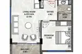 Apartment 48 m² Demirtaş, Turkey