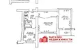 2 room apartment 51 m² Hrodna, Belarus