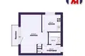 Mieszkanie 1 pokój 29 m² Soligorsk, Białoruś