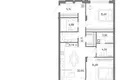 2 room apartment 103 m² Kaliningrad, Russia