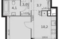 Wohnung 1 zimmer 36 m² Moskau, Russland