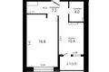 Appartement 1 chambre 41 m² Slabada, Bélarus