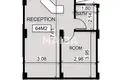 Квартира 2 комнаты 64 м² Хургада, Египет