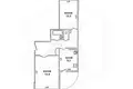 2 room apartment 54 m² Muchaviecki sielski Saviet, Belarus