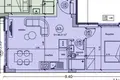 Mieszkanie 2 pokoi 51 m² Nea Kallikrateia, Grecja