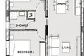 2 bedroom apartment 87 m² Dromolaxia - Meneou Municipality, Cyprus