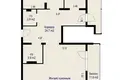 3 room apartment 152 m² Minsk, Belarus