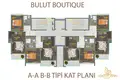 Квартира 2 комнаты 44 м² Мезитли, Турция